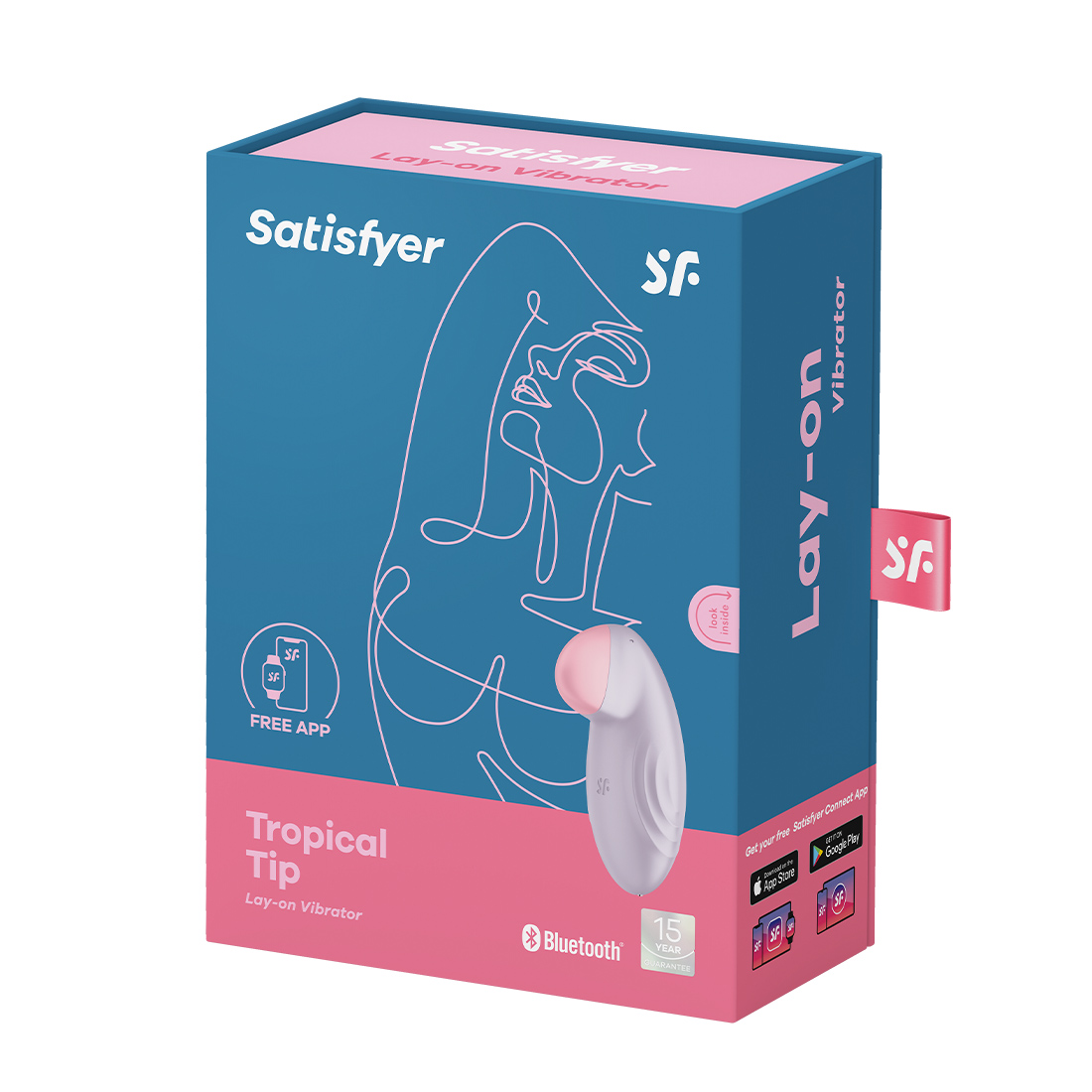 Satisfyer Tropical Tip masażer łechtaczki sterowany telefonem