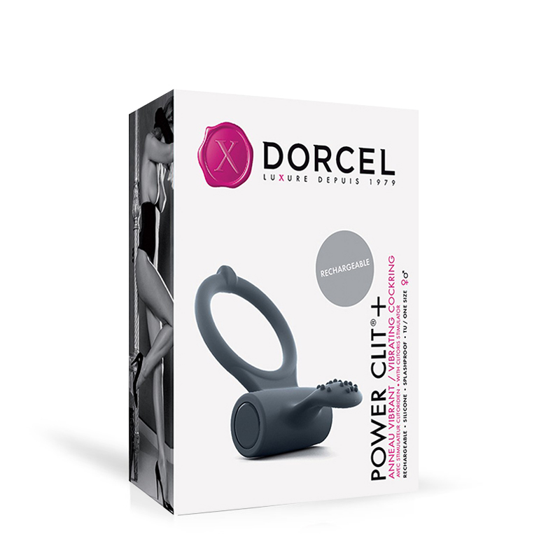 Dorcel Power Clit Plus wibrujący pierścień erekcyjny