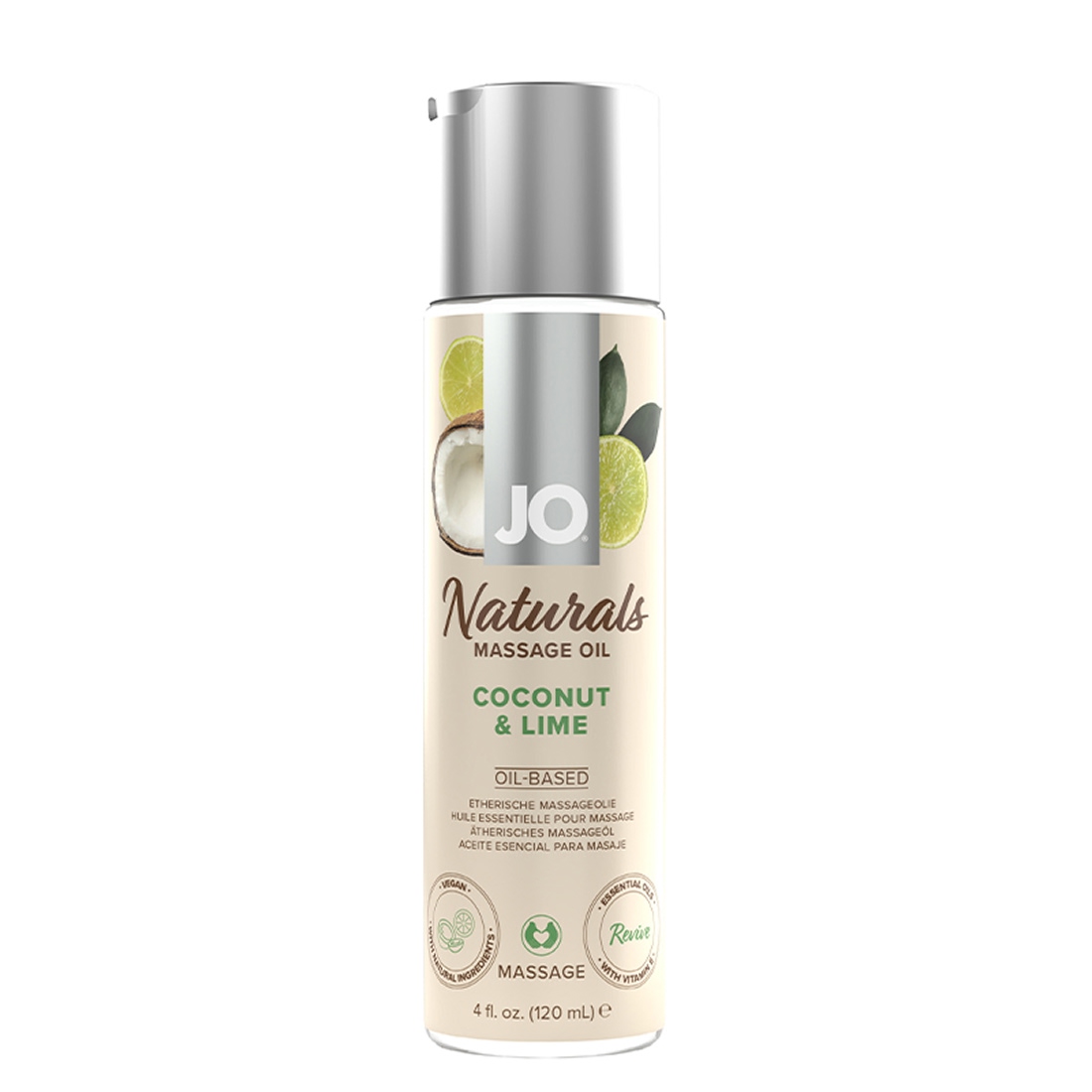System JO Naturals wegański olejek do masażu