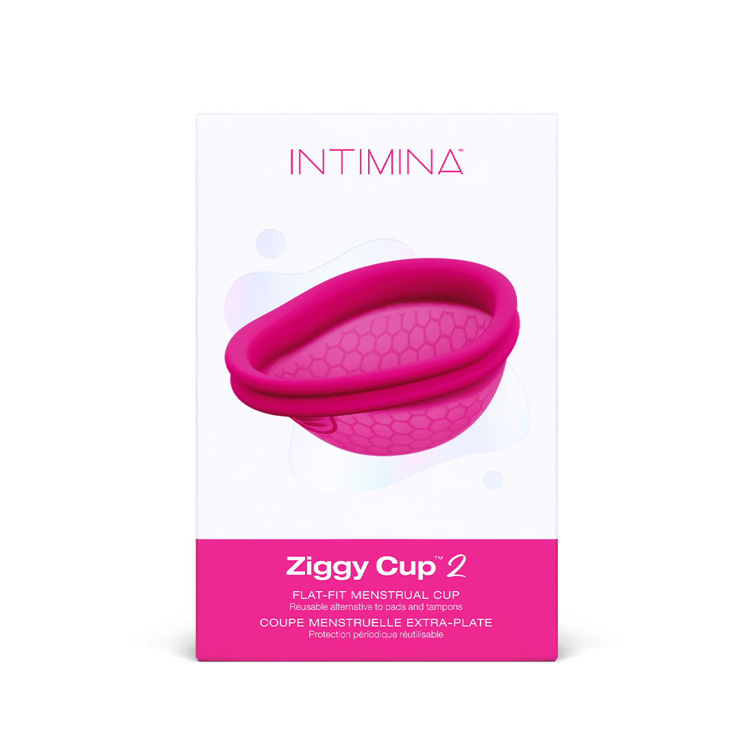 Intimina Ziggy Cup 2 kubeczek menstruacyjny do używania podczas stosunku