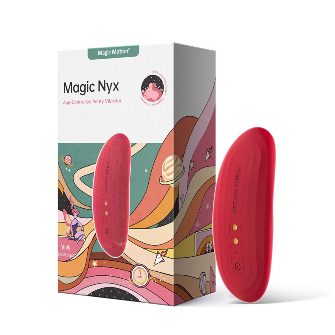 Magic Motion Nyx zdalnie sterowany masażer do noszenia pod bielizną
