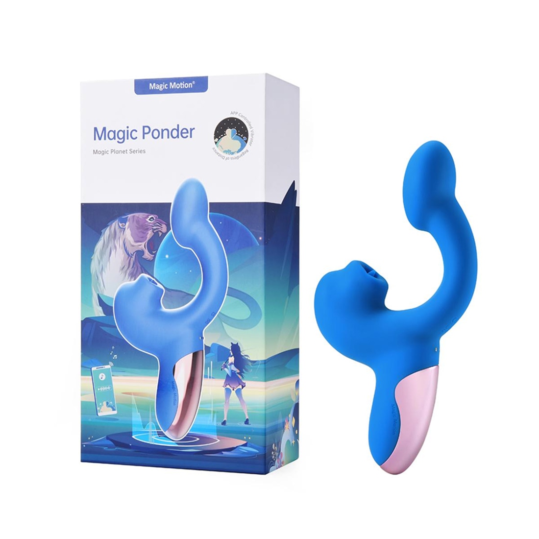 Magic Motion Magic Ponder wibrator króliczek z języczkiem