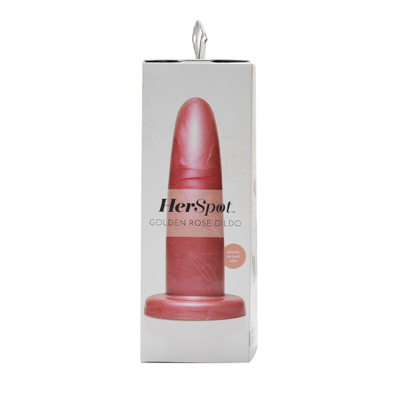 HerSpot by Fleshlight Golden Rose dildo 