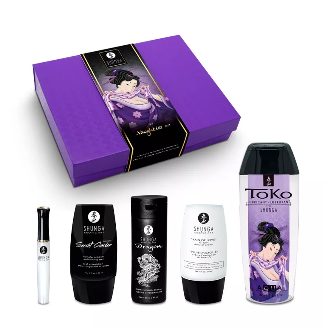 Shunga Naughtier Kit prezentowy zestaw kosmetyków dla par