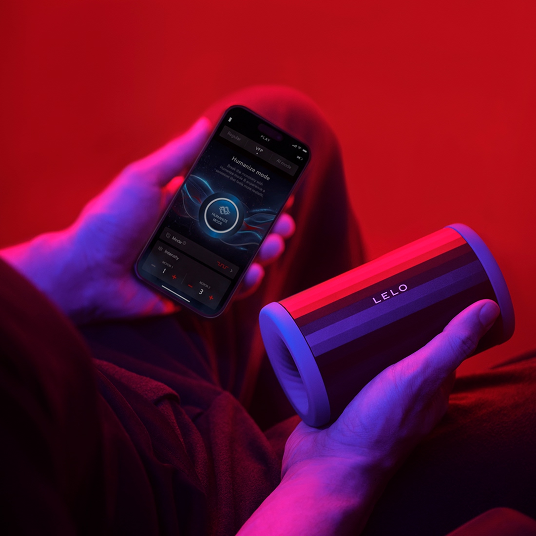 LELO F2S Double Sonic masażer penisa sterowany telefonem