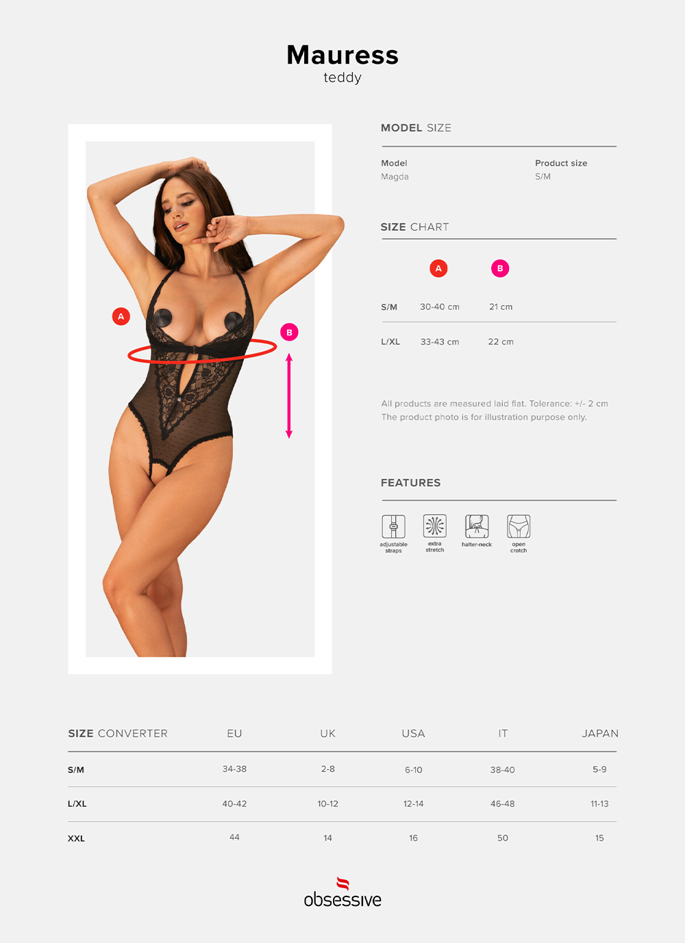 Obsessive body z otwartym krokiem (Mauress)