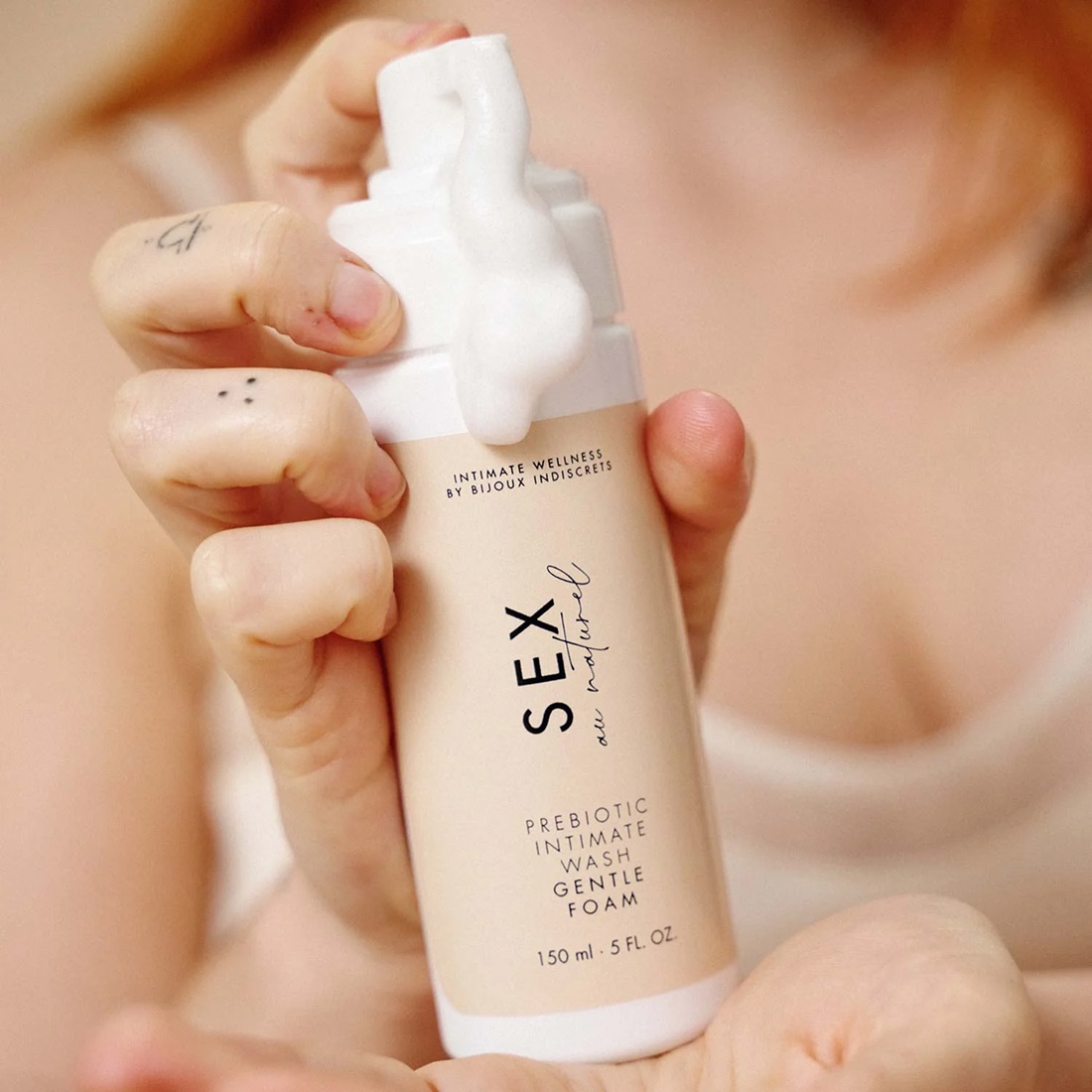 Bijoux Indiscrets Sex Au Naturel probiotyczna pianka do higieny intymnej 