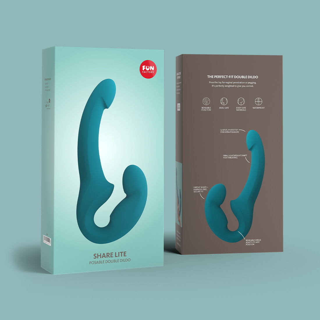 Fun Factory Share Lite podwójne dildo dla par