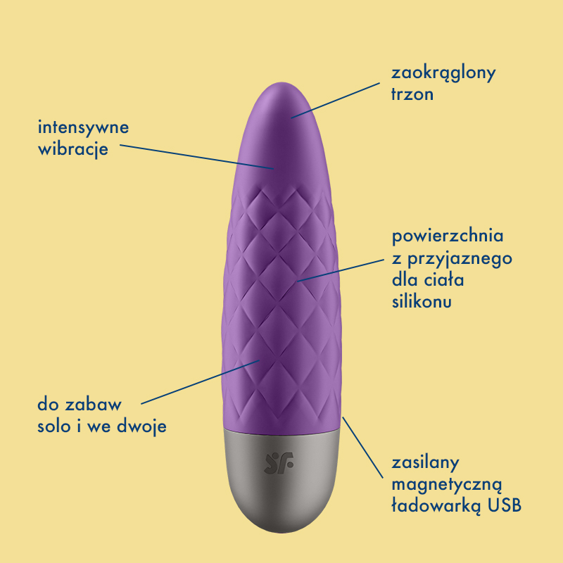 Satisfyer Ultra Power Bullet 5 masażer łechtaczki