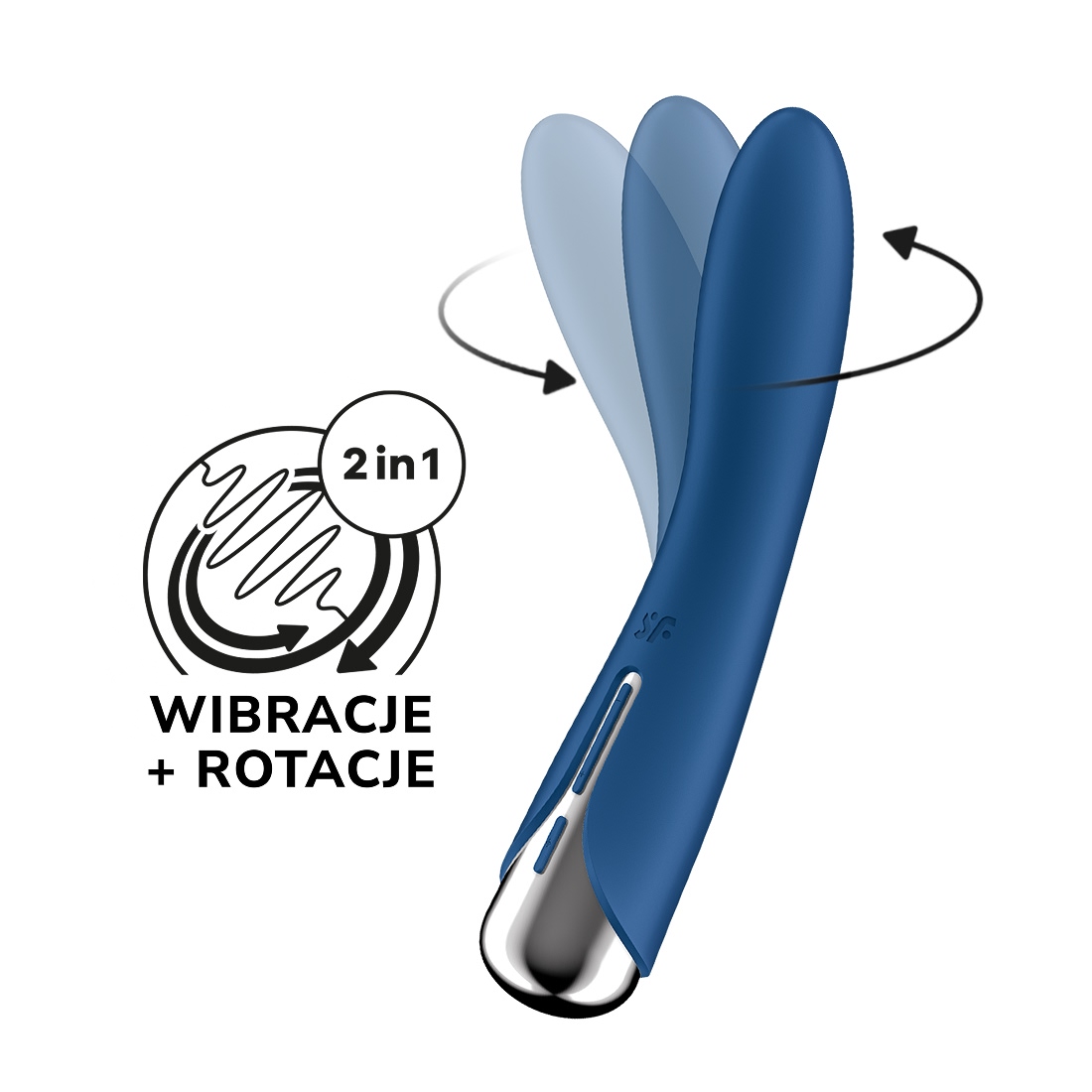 Satisfyer Spinning Vibe rotujący wibrator klasyczny
