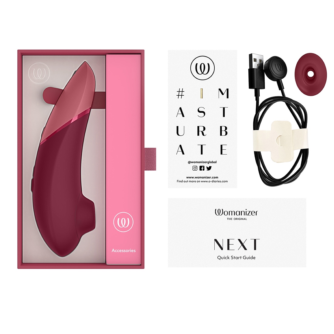 Womanizer Next bezdotykowy masażer łechtaczki 