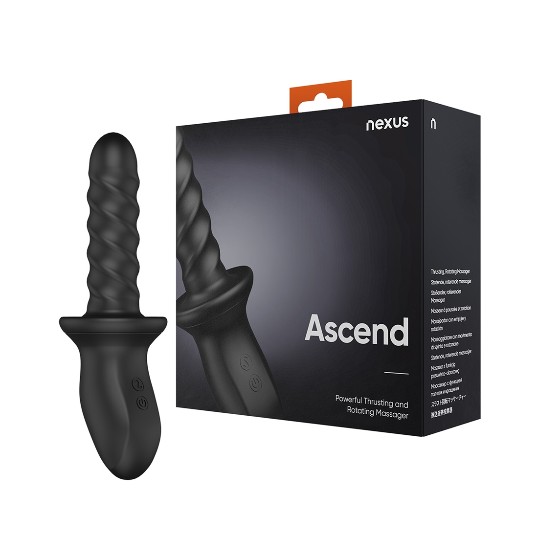 Nexus Ascend rotacyjno-pulsujący masażer prostaty
