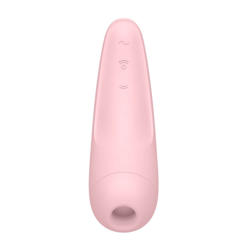 Satisfyer Curvy 2+ bezdotykowo-wibrujący masażer łechtaczki sterowany telefonem