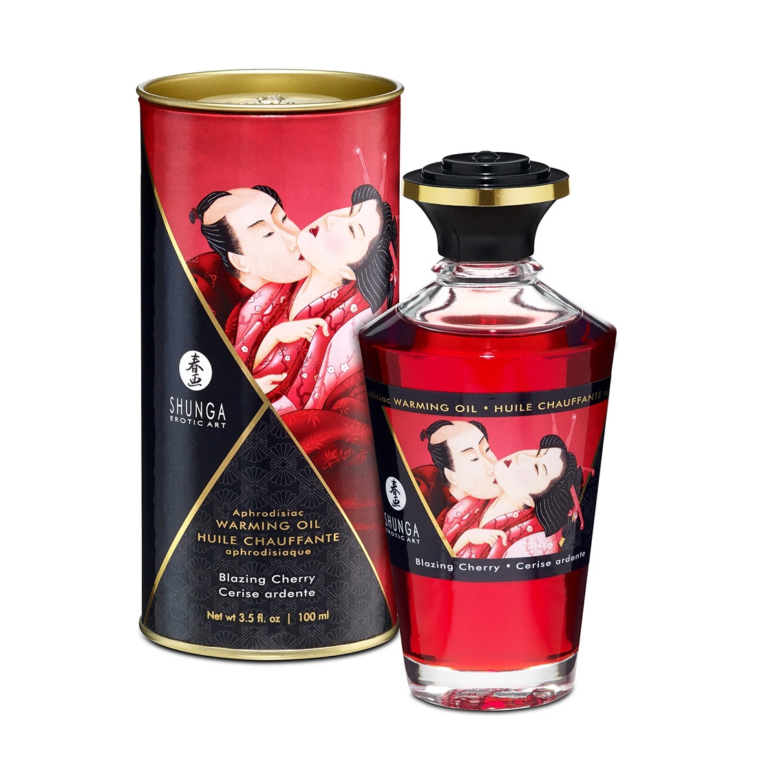 Shunga Aphrodisiac Oil wiśniowy olejek do stref erogennych