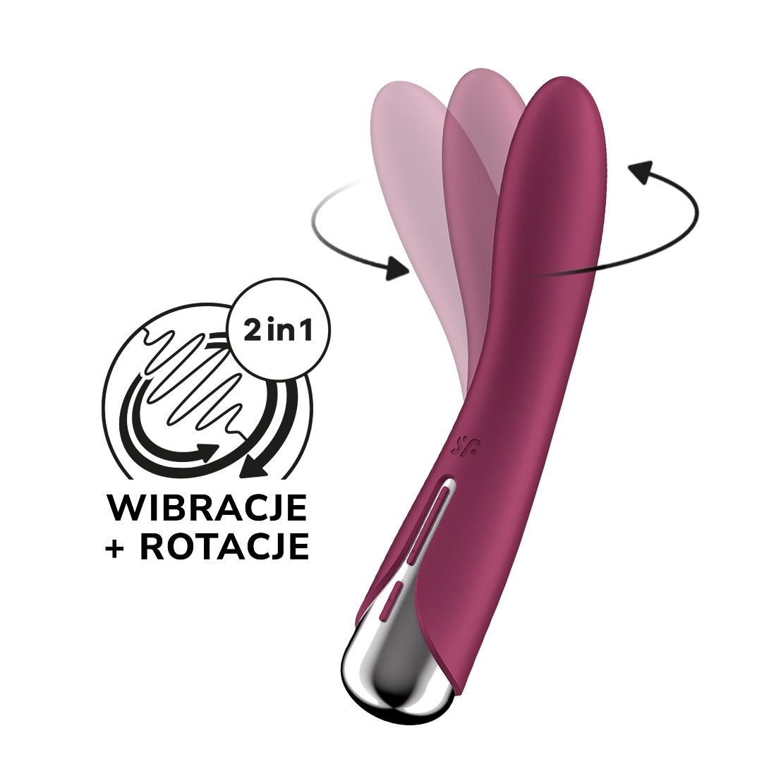 Satisfyer Spinning Vibe rotujący wibrator klasyczny