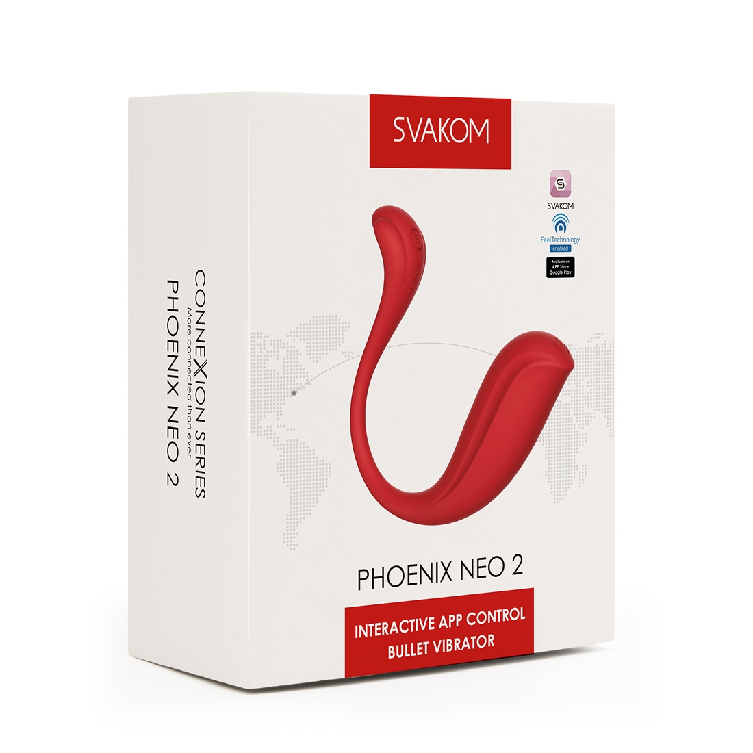 Svakom Phoenix Neo 2 wibrująca kulka sterowana telefonem 