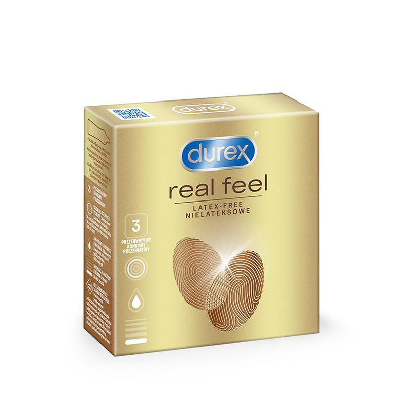 Durex Real Feel prezerwatywy nielateksowe