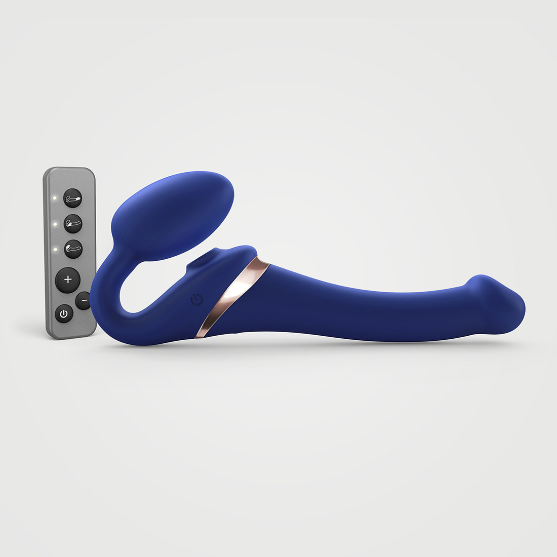 Strap-On-Me Multi Orgasm wibrujący strap-on sterowany pilotem S