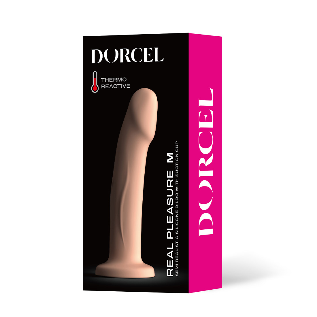 Dorcel Real Pleasure termoreaktywne dildo z przyssawką M