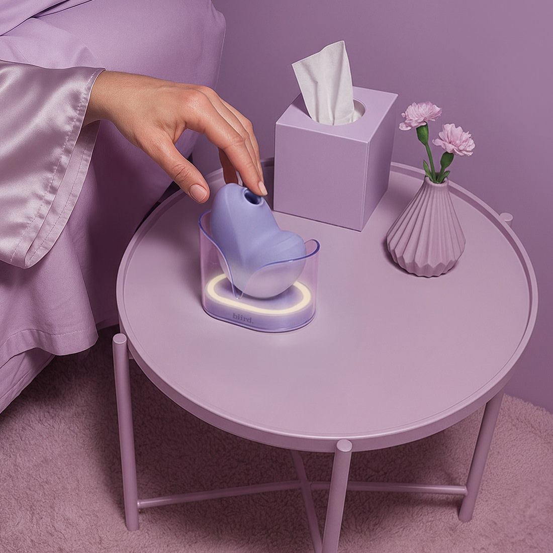 Biird Namii 2 bezdotykowo-wibrujący masażer łechtaczki 2 w 1