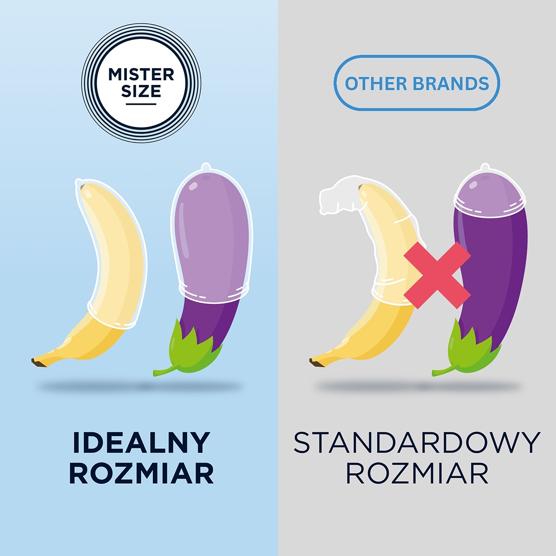 Mister Size 69 prezerwatywy dopasowane do rozmiaru