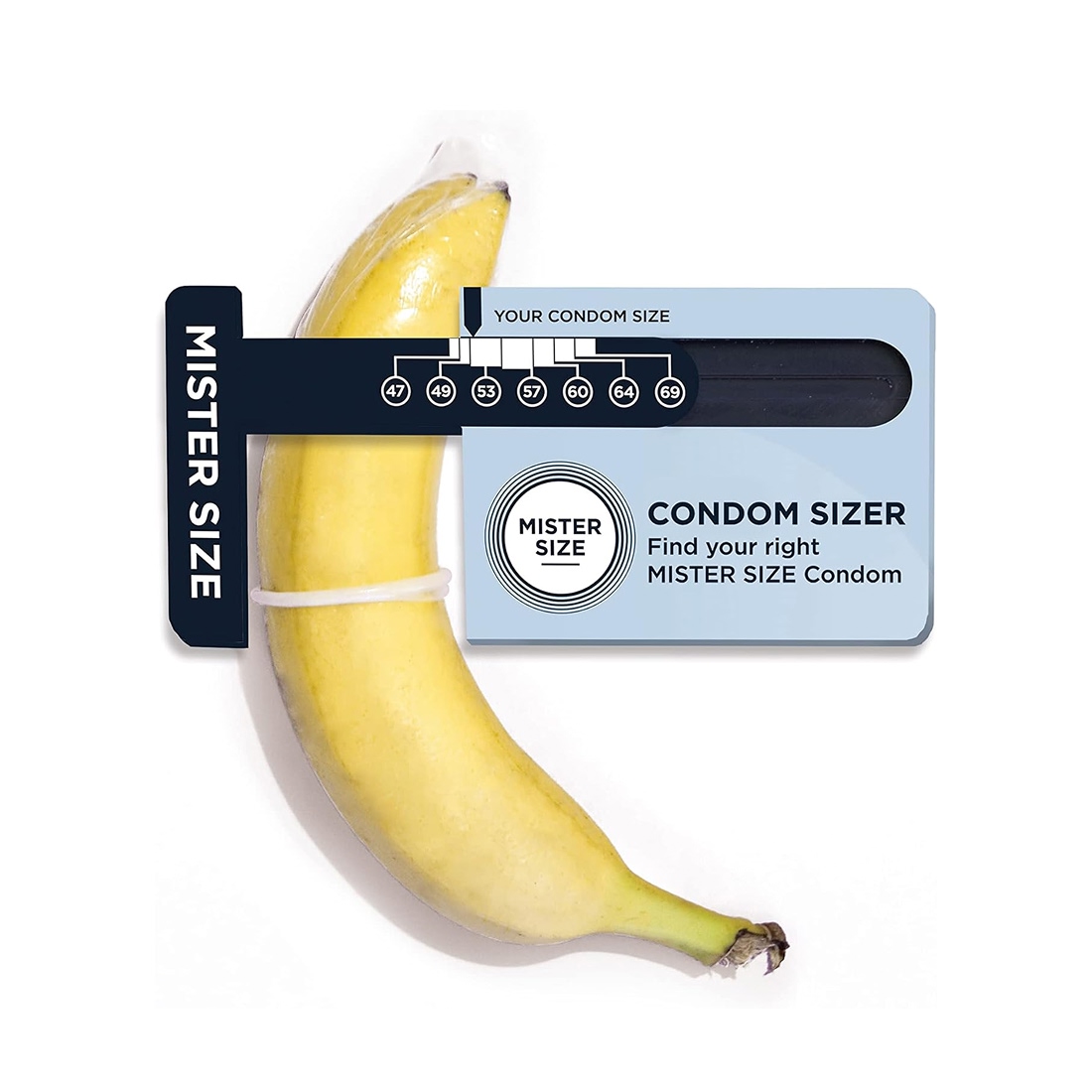 Mister Size 53 57 60 zestaw testowy prezerwatyw w średnim rozmiarze