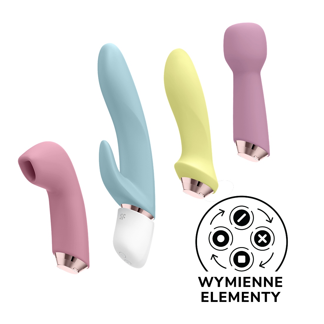 Satisfyer Marvelous Four zestaw gadżetów erotycznych 4 w 1