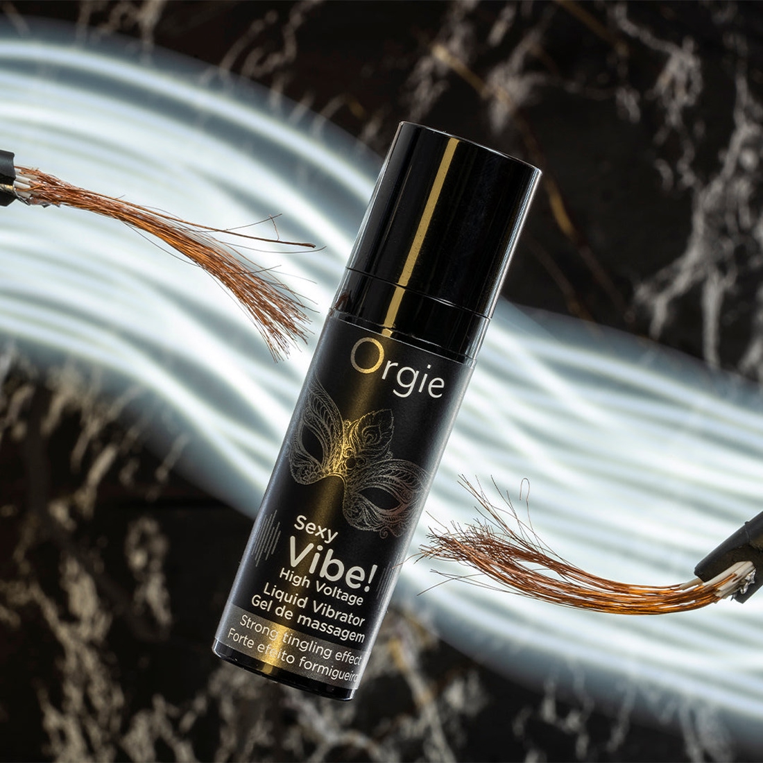 Orgie Sexy Vibe! High Voltage mocny żel stymulujący dla par