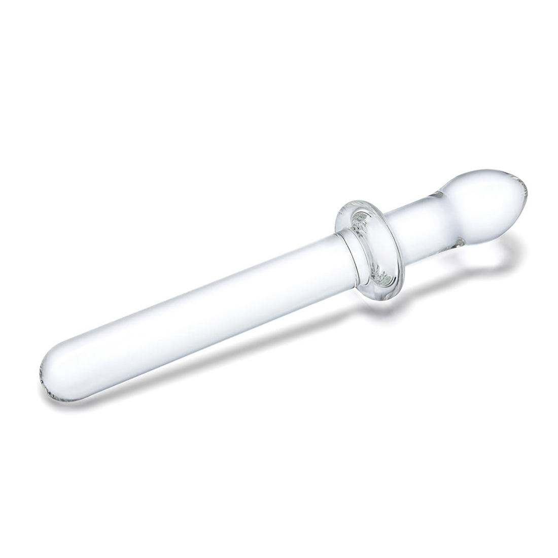 Gläs Classic Smooth 2 w 1 szklane dildo i korek analny