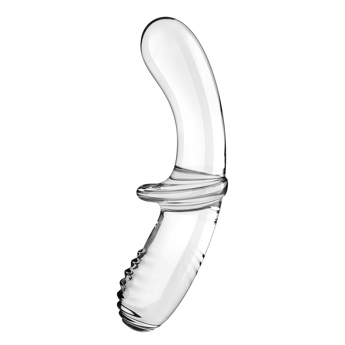 Satisfyer Double Crystal podwójne szklane dildo