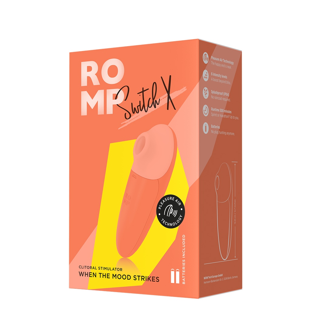 Romp by Womanizer Switch X bezdotykowy masażer łechtaczki