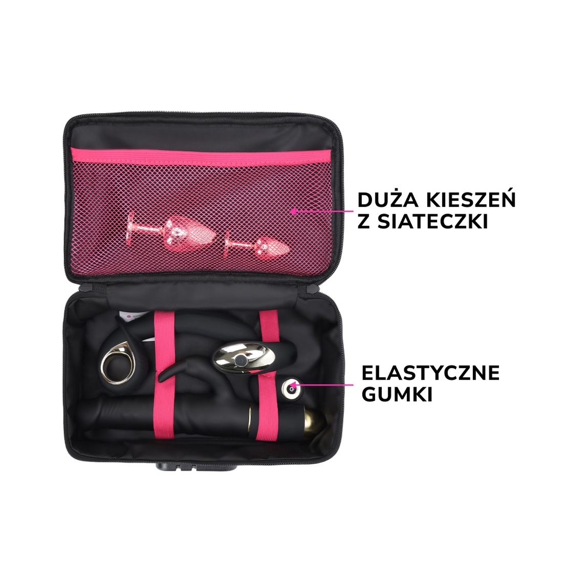 Dorcel Discreet Box etui na gadżety z zamkiem szyfrowym