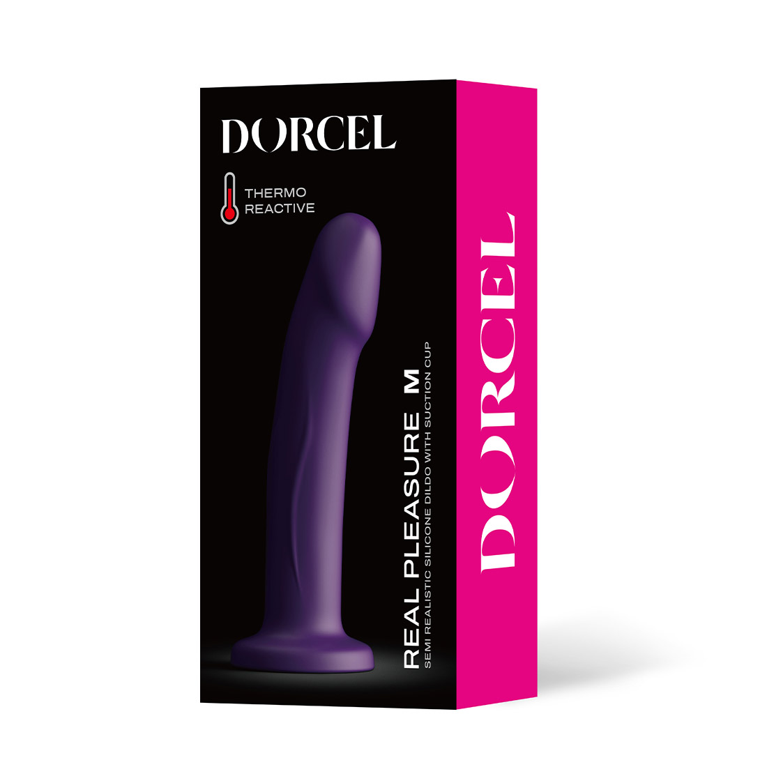 Dorcel Real Pleasure termoreaktywne dildo z przyssawką M