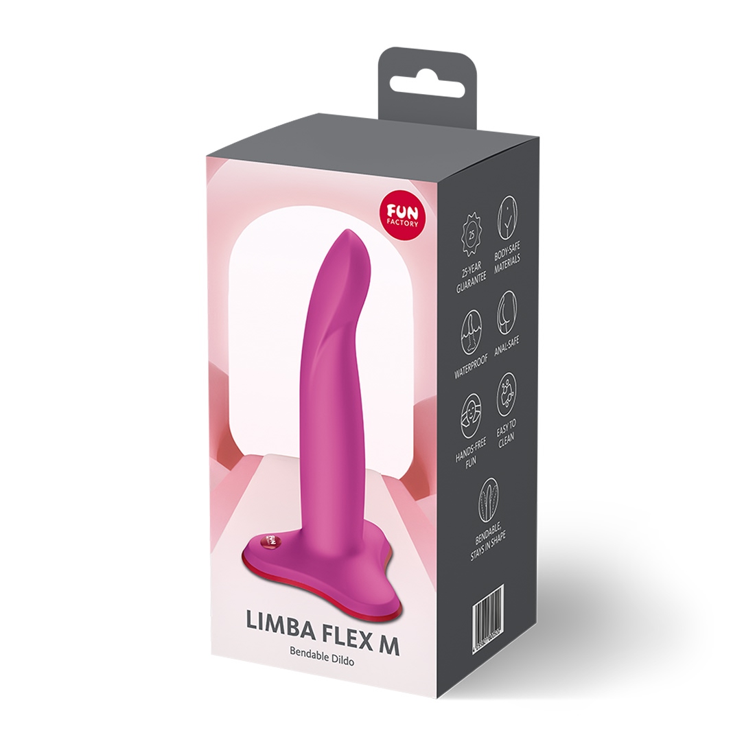 Fun Factory Limba Flex M elastyczne dildo z przyssawką