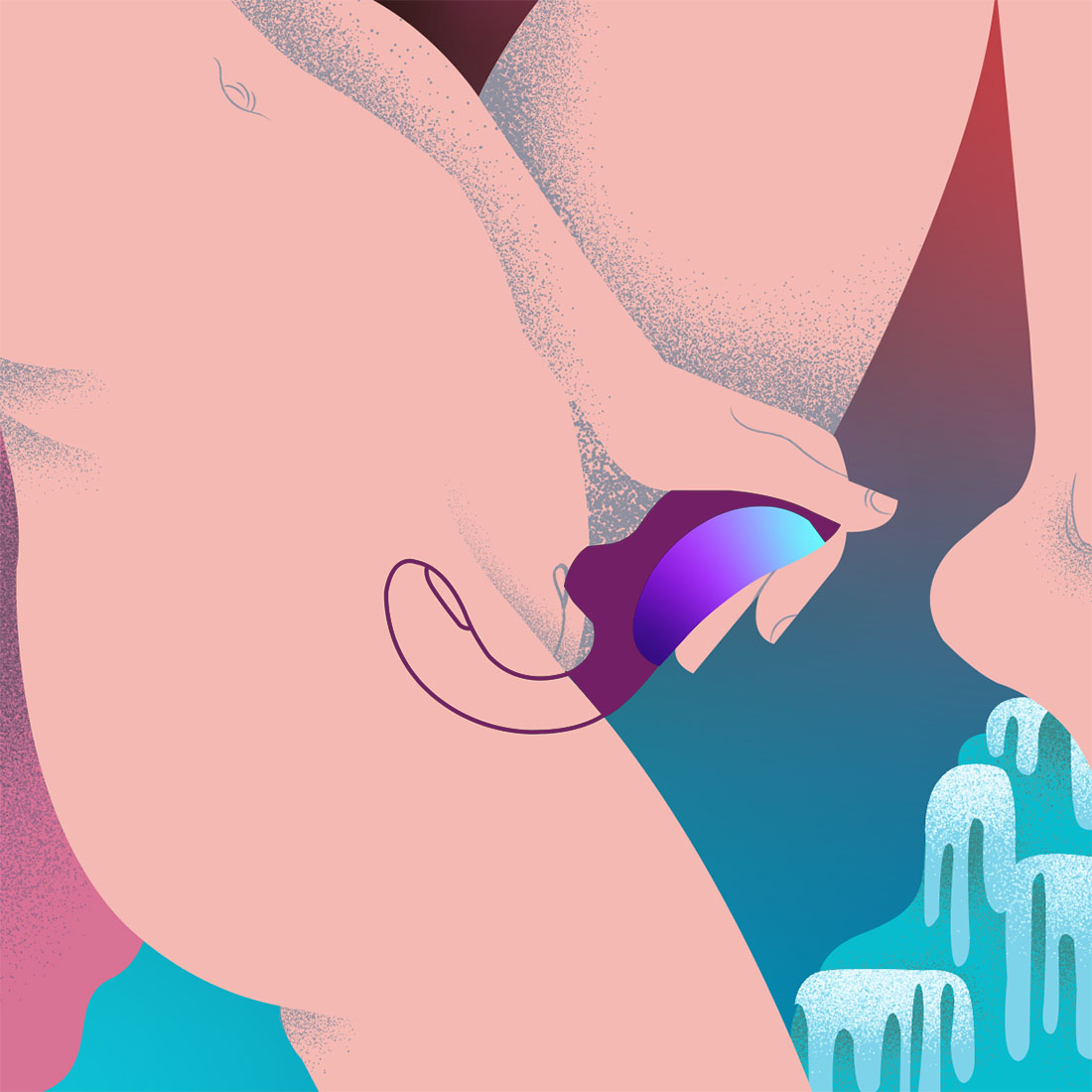 LELO Enigma Double Sonic wibrator króliczek z sonicznym masażerem łechtaczki sterowany telefonem 