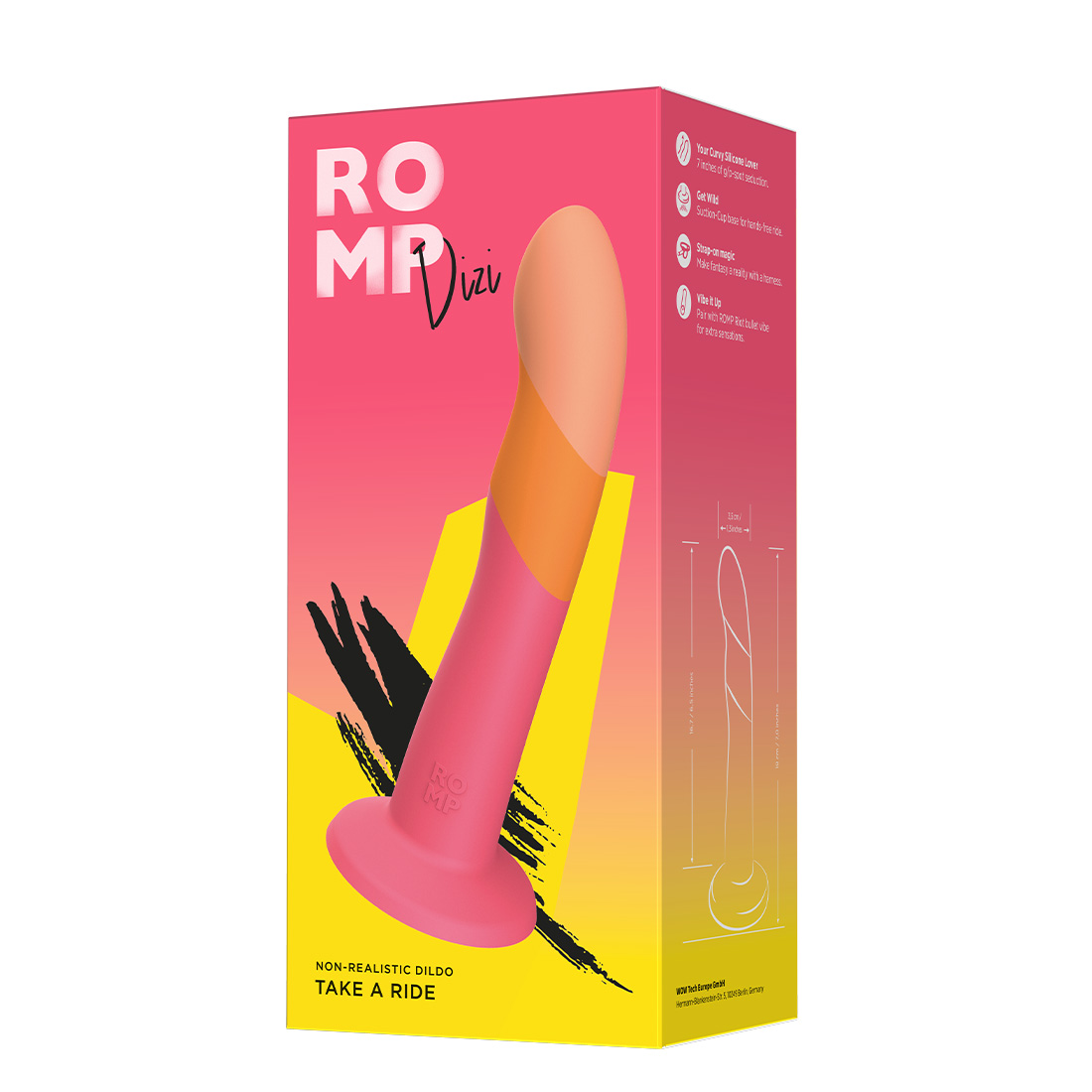 Romp by Womanizer Dizi dildo z przyssawką