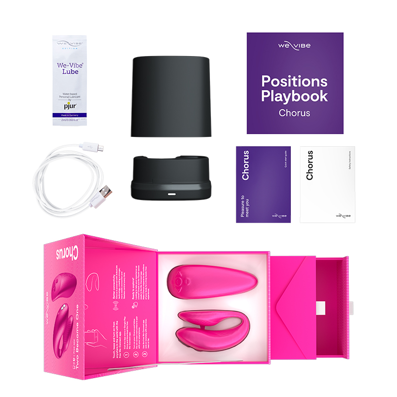 We-Vibe Chorus wibrator dla par sterowany pilotem i telefonem