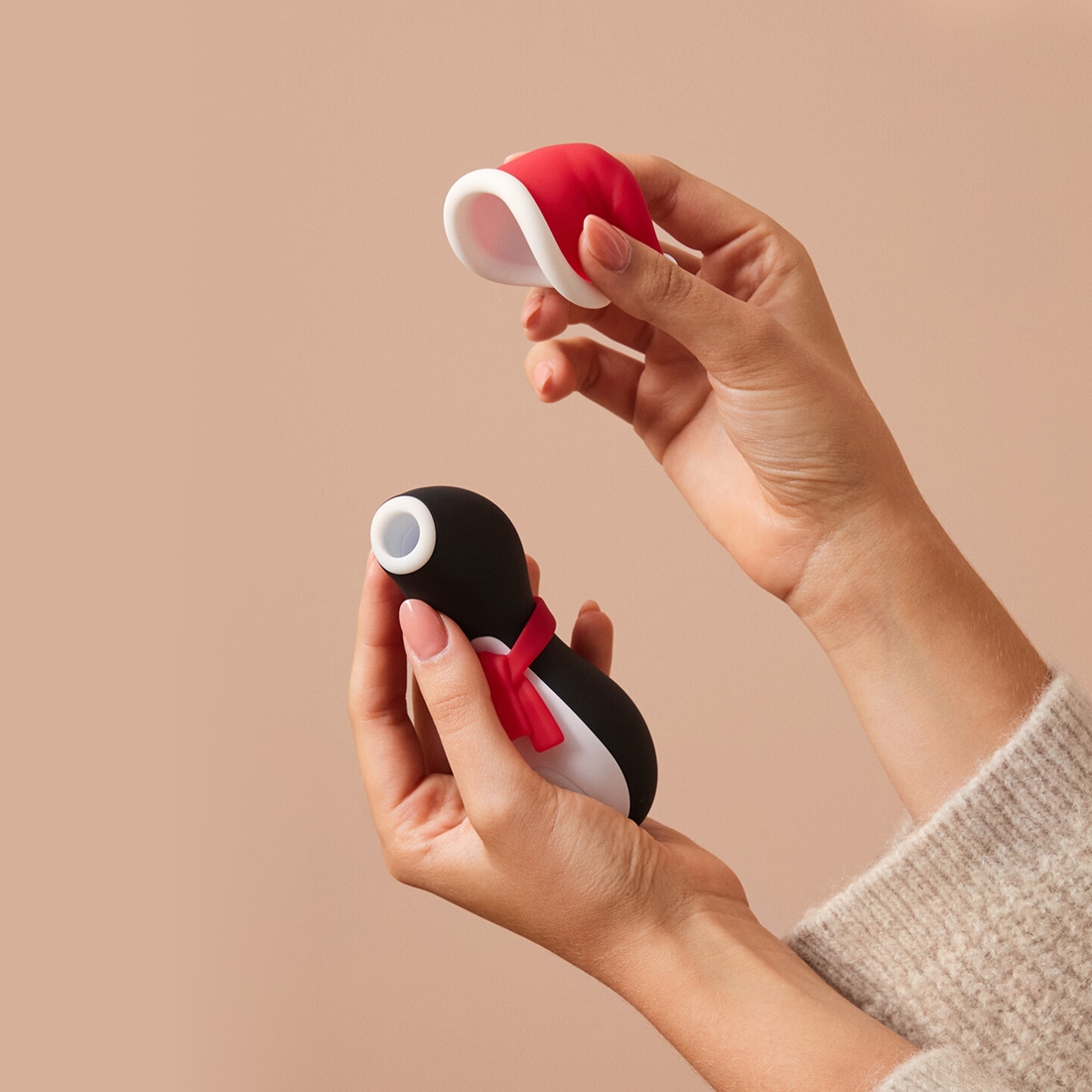 Satisfyer Penguin Holiday Edition bezdotykowy masażer łechtaczki