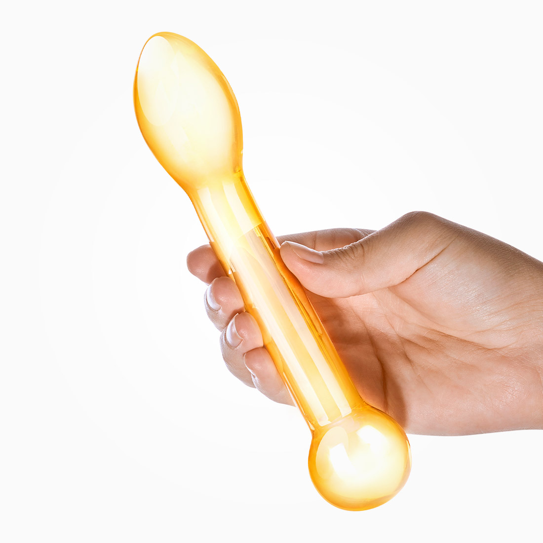 Gläs Honey Dripper szklane dildo analne