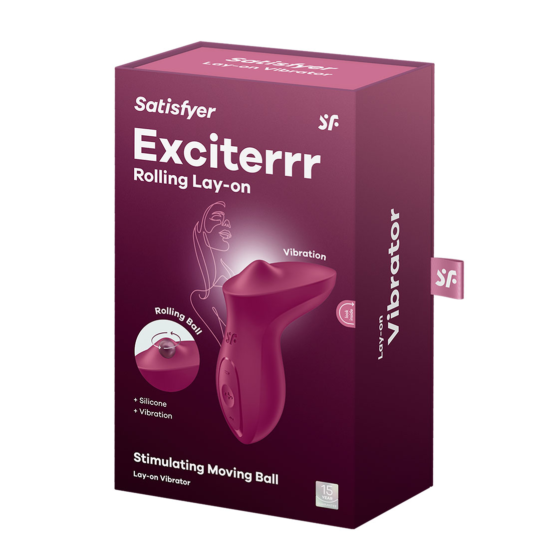 Satisfyer Exciterrr masażer łechtaczki z rotacyjną wypustką