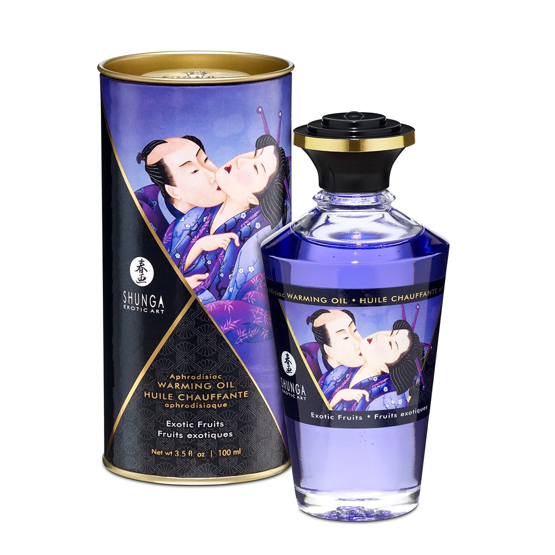 Shunga Aphrodisiac Oil olejek do stref erogennych o smaku owoców egzotycznych