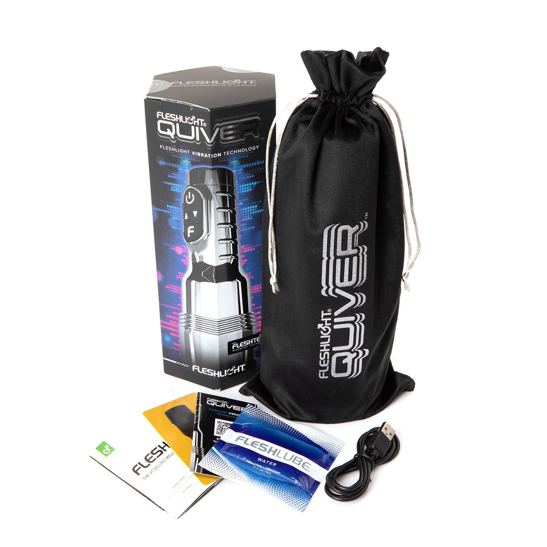 Fleshlight Quiver wibrujący masturbator z funkcją ogrzewania