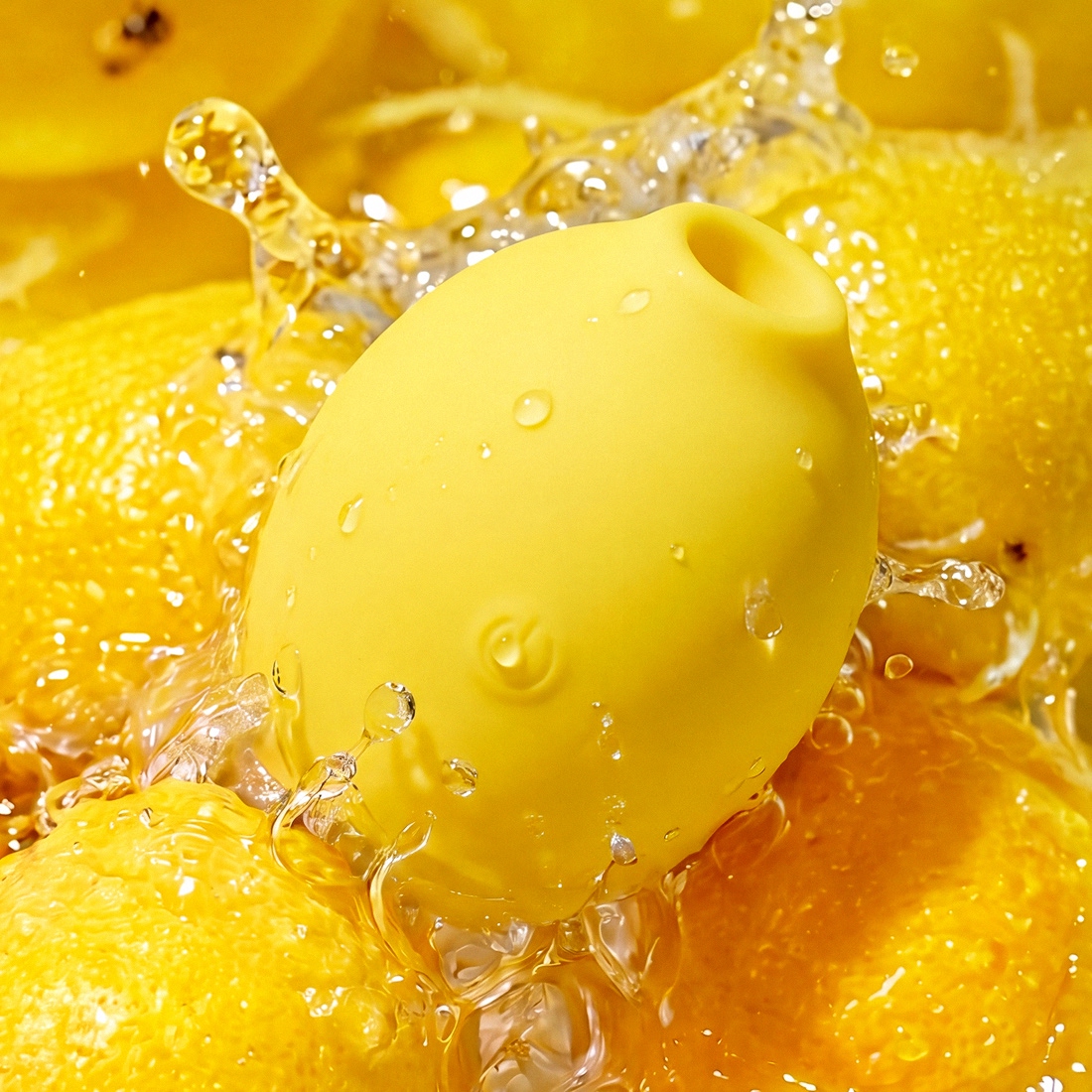 Romp by Womanizer Lemon Crush bezdotykowy masażer łechtaczki w kształcie cytrynki