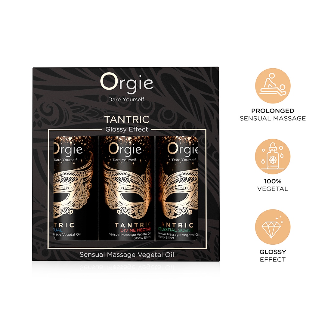 Orgie Tantric podróżny zestaw olejków do masażu