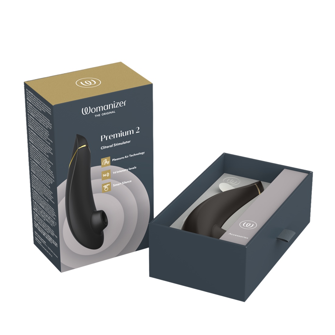 Womanizer Premium 2 bezdotykowy masażer łechtaczki 