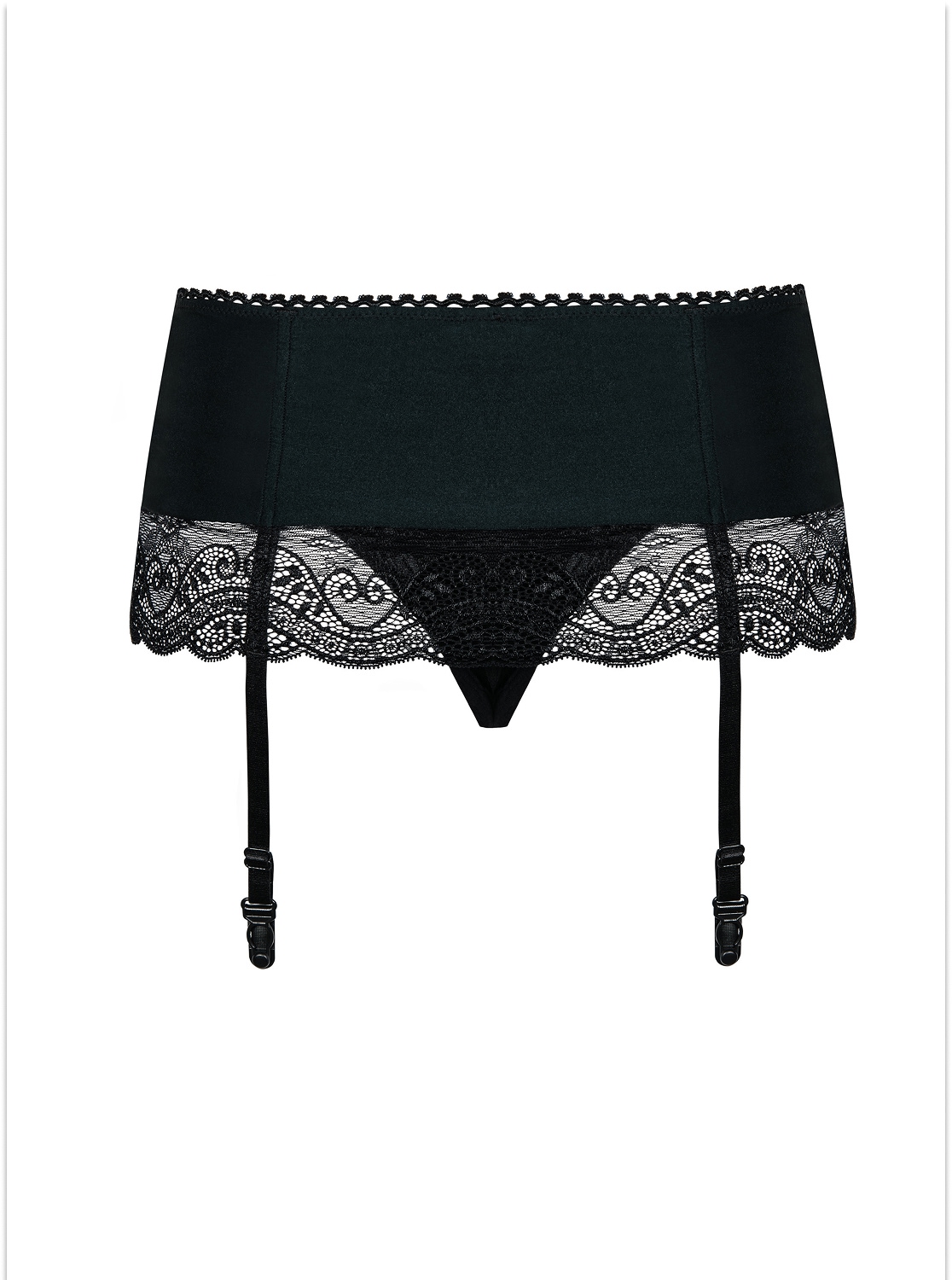 Obsessive pas do pończoch i stringi (Miamor)