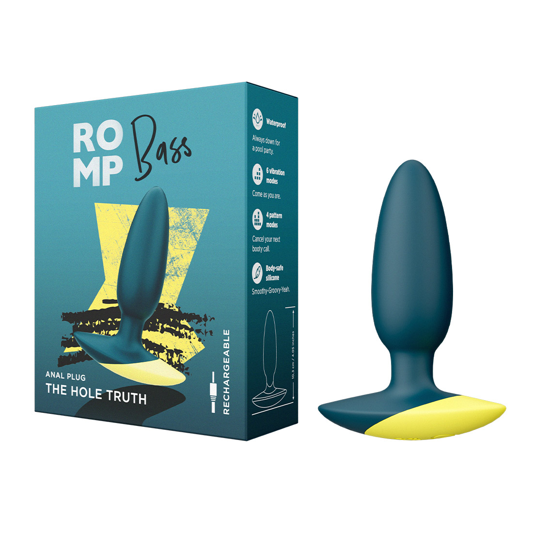 Romp by Womanizer Bass wibrujący korek analny