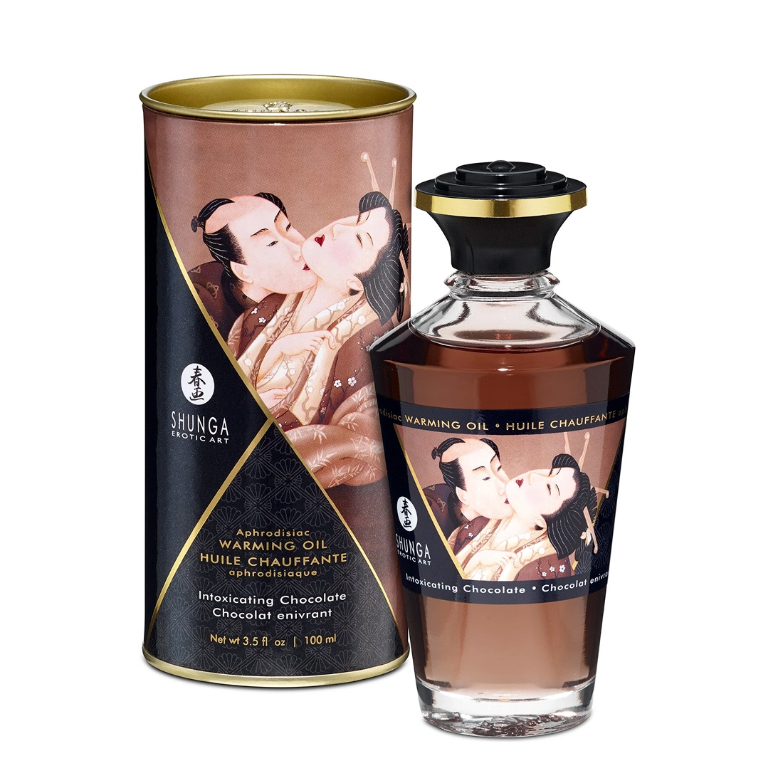 Shunga Aphrodisiac Oil czekoladowy olejek do stref erogennych
