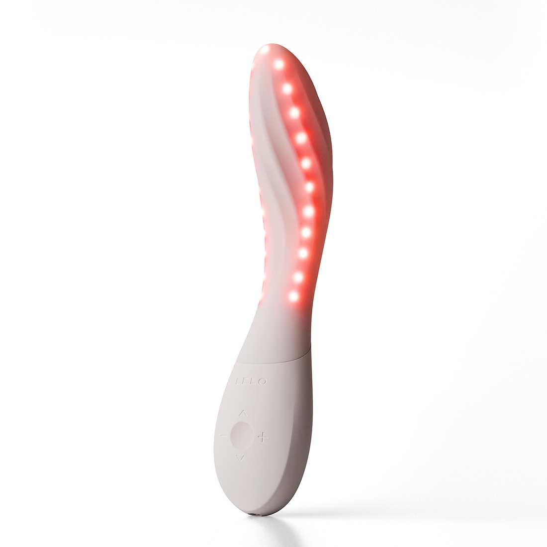 LELO Mona Spectra wibrator punktu G z technologią światła LED