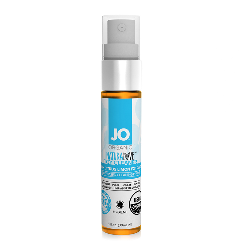 System JO Natural Love organiczny spray do czyszczenia zabawek erotycznych 